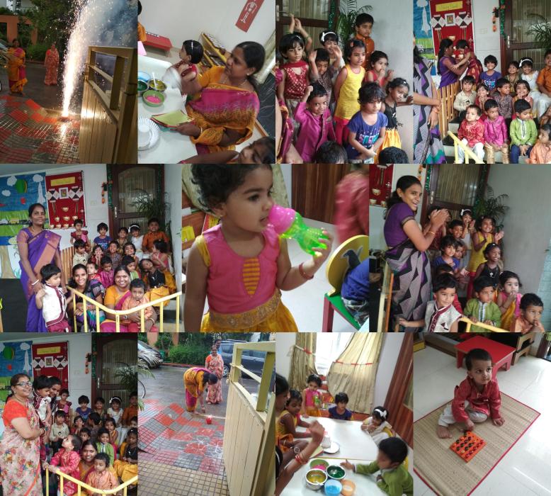 collage diwali