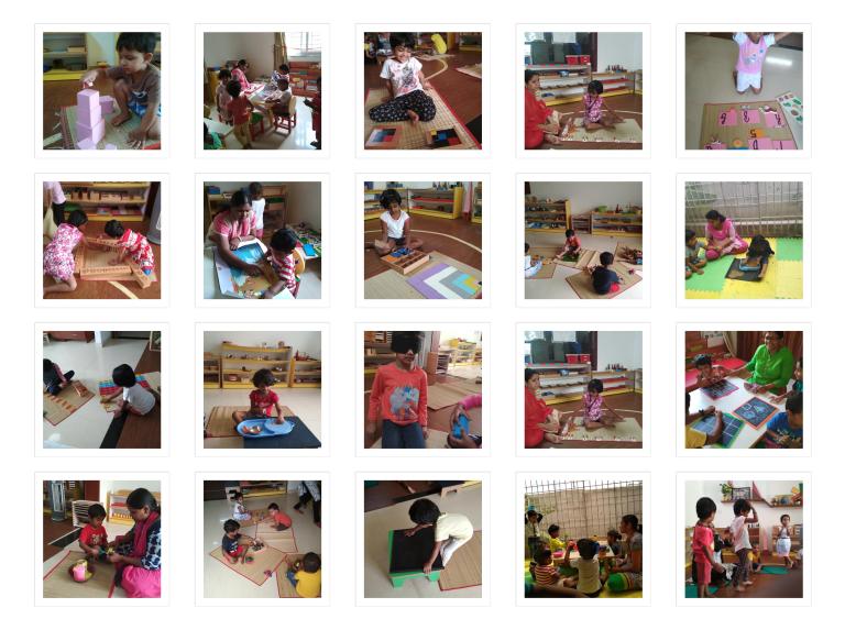 collage - how we worked